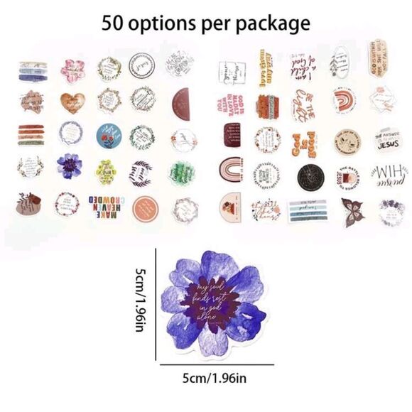 Christian Bible Verse Inspirational Stickers - Picture 5 of 5